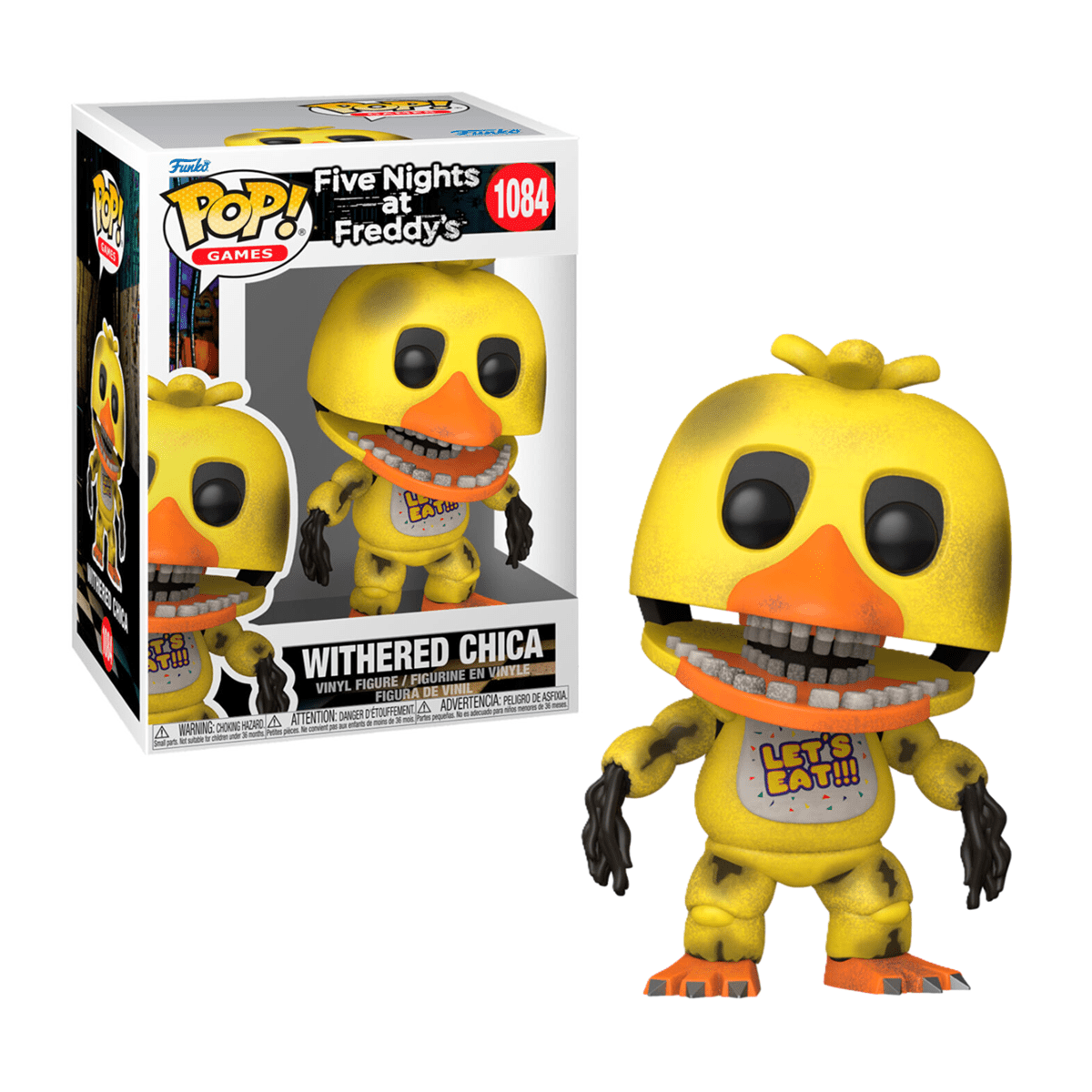 Funko Pop! Games: Five Nights at Freddys Withered Chica