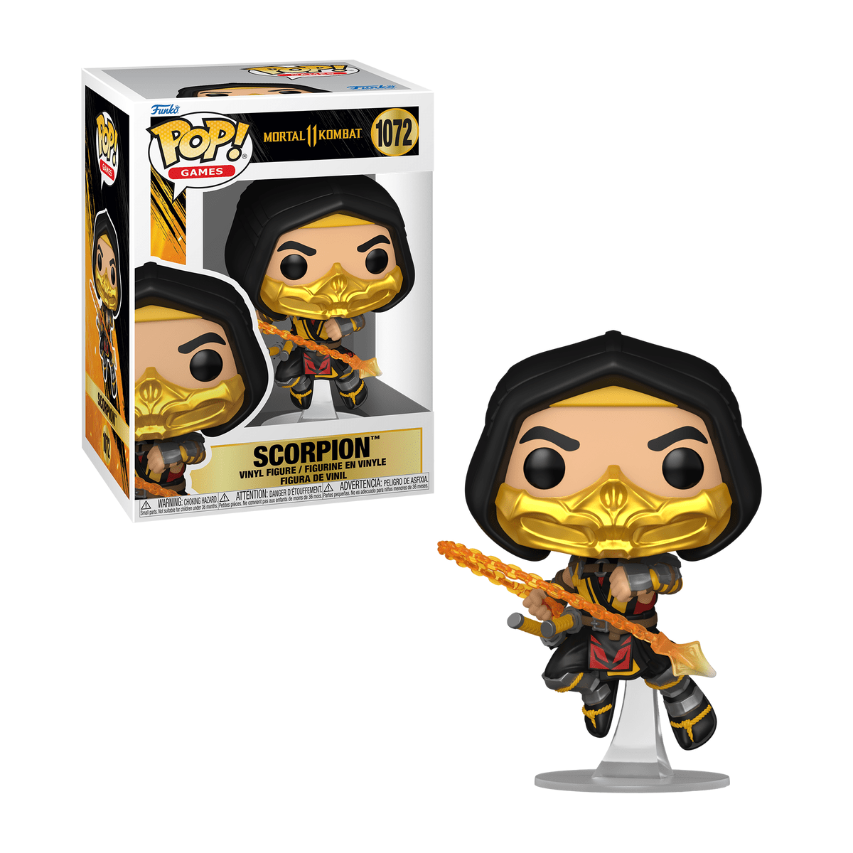 Funko Pop! Games: Mortal Kombat 11 Fatality Scorpion