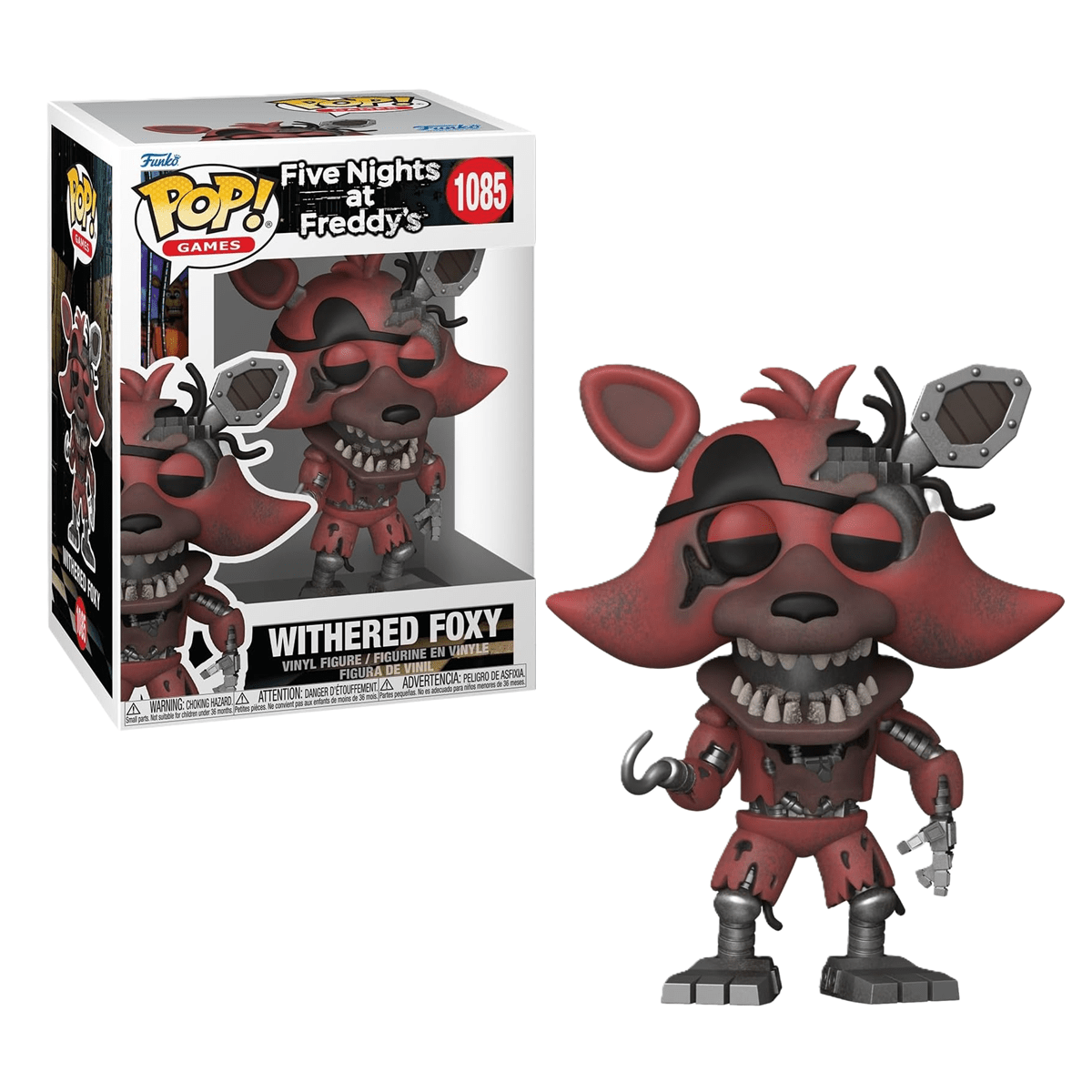 Funko Pop! Games: Five Nights at Freddys  Withered Foxy