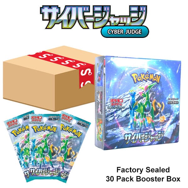 Pokmon TCG Japan: Scarlet & Violet Cyber Judge Factory Sealed Booster Box (30 Packs)