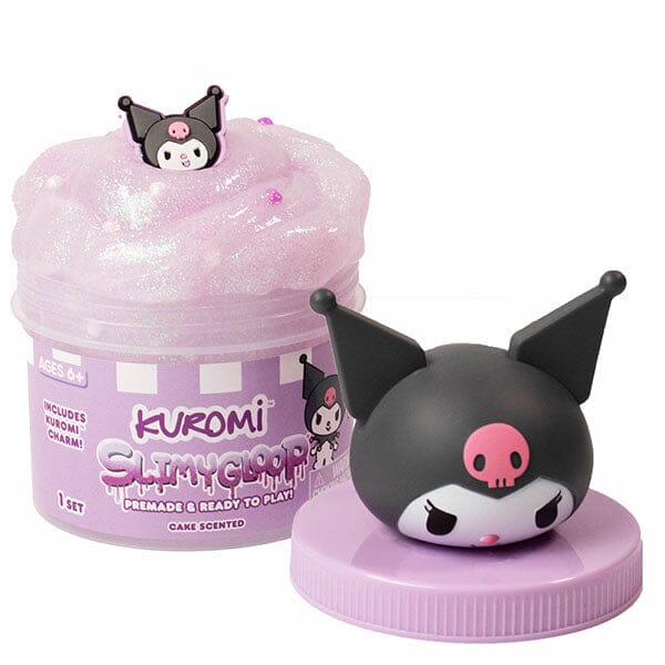 Sanrio Kuromi SlimyGloop Figural Topper Pre-Made & Ready To Play Slime (5.35oz)