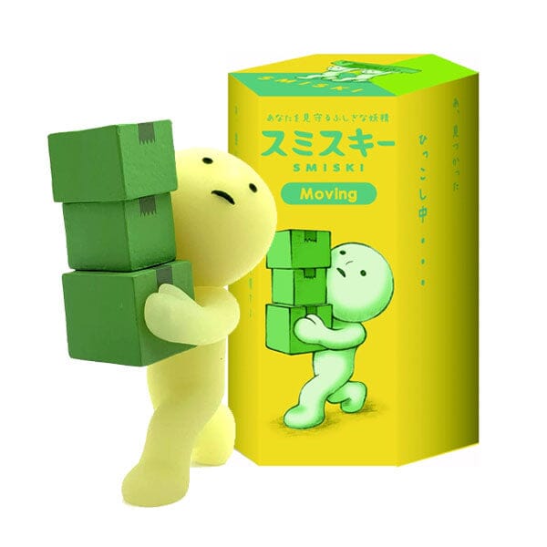 Smiski Moving Series Collectible Glow in the Dark Figurine Blind Box (1pc)